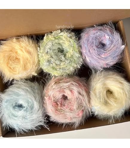 Amazon | ヤーン アート 花 ムーンライト 53% コットン 43% パック